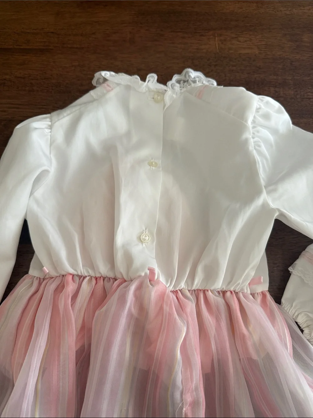 Harold Wohl vintage girls party dress